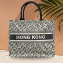 Women’s Canvas “HONG KONG” Handbag